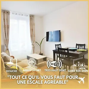 Appartement F2 Proche Gare - 5Min Rer Orly 15Min, Juvisy-sur-Orge